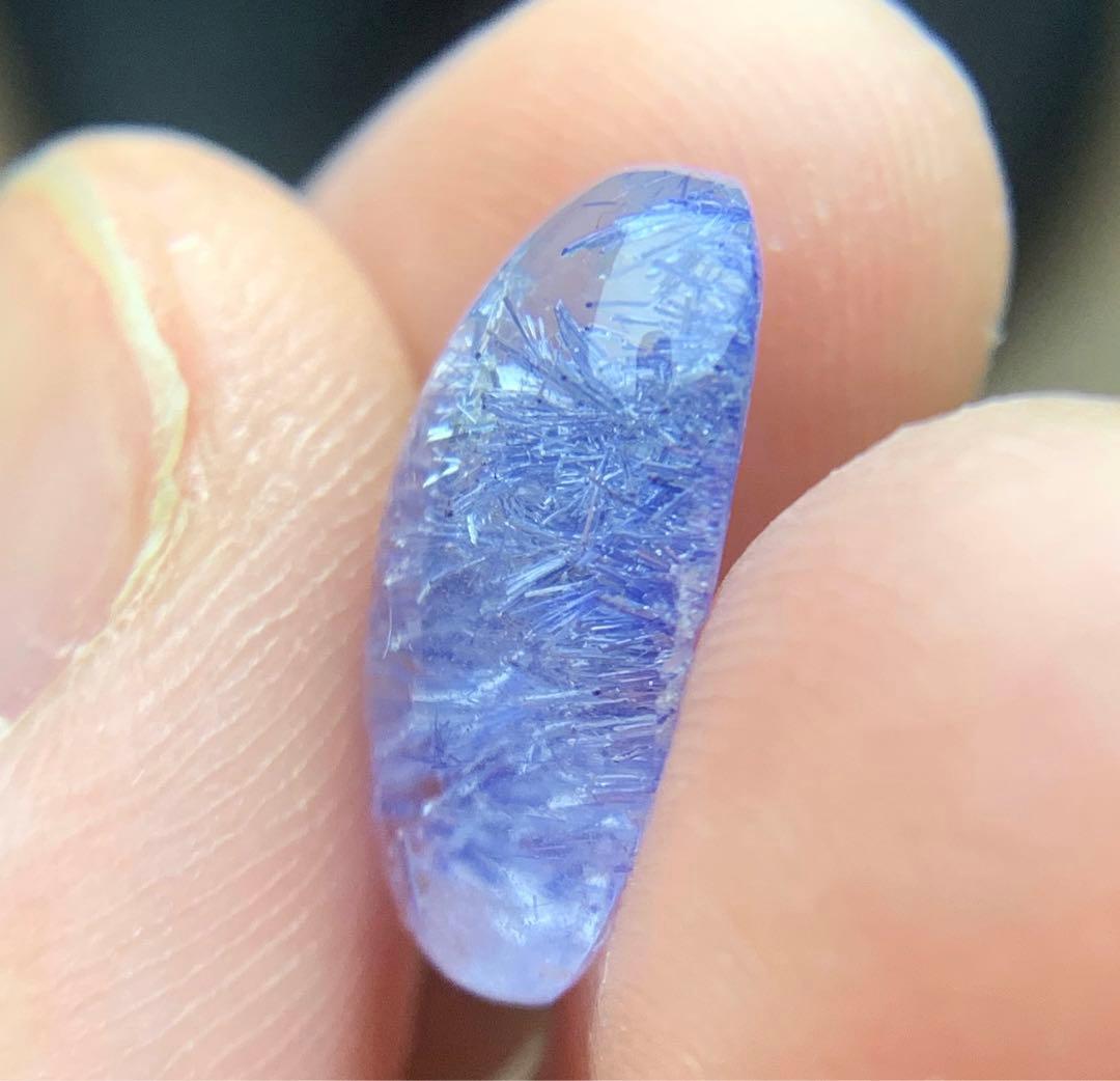 M*l様 WO1235 高品質 貫入水晶入りデュモルチェライトインクォーツ ルー