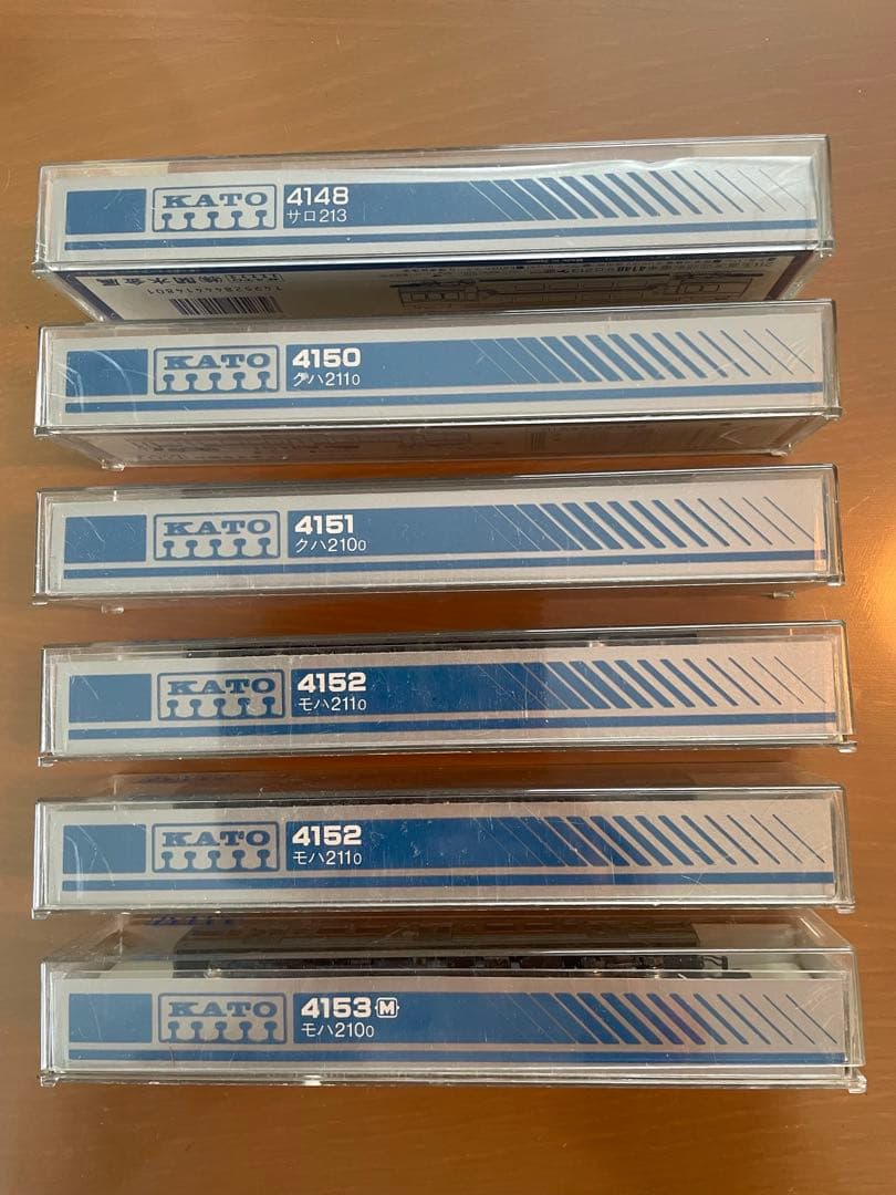 【動作確認済み】KATO 211系 Nゲージ 鉄道模型セット 6両セット