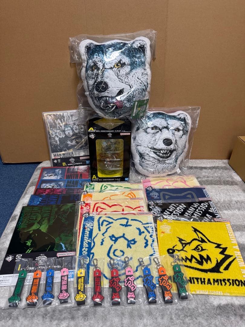 一番くじ マンウィズA MISSION 15th　A賞B賞E賞F賞下位賞計28点