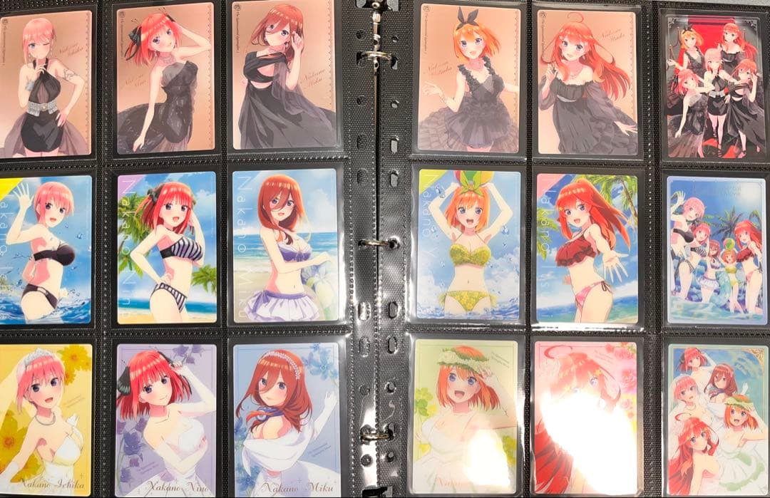 五等分の花嫁　ウエハース　カード