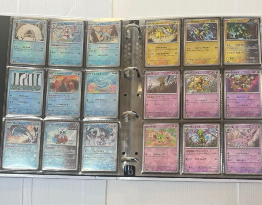 テラスタルフェスex マスターボールミラー 101種コンプ　ファイル付　ポケカ