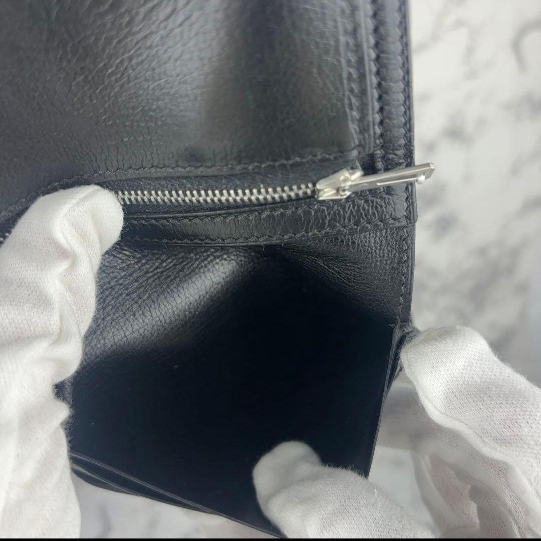 本日限りの早い方勝ち価格！HERMES ベアン コンパクト 二つ折り財布