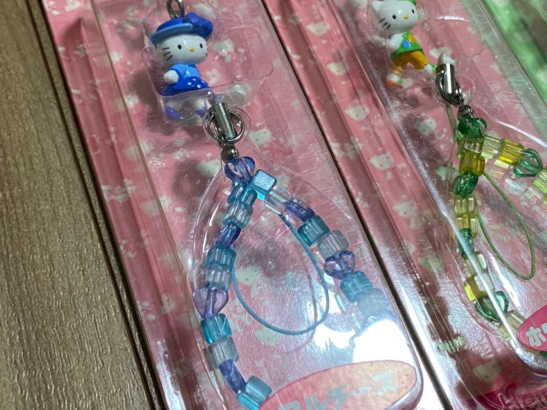 ハローキティ ストラップ 犬と散歩 9種類