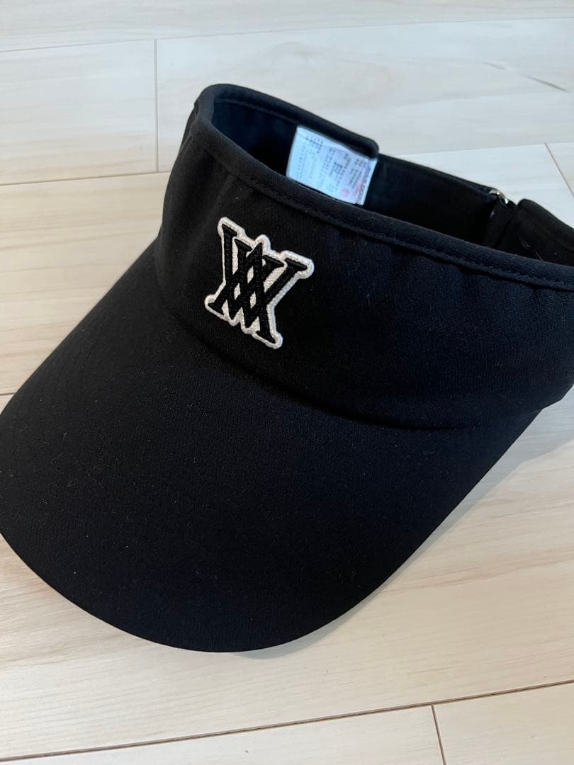 アニュー　ゴルフバイザー　ブラック　正規品