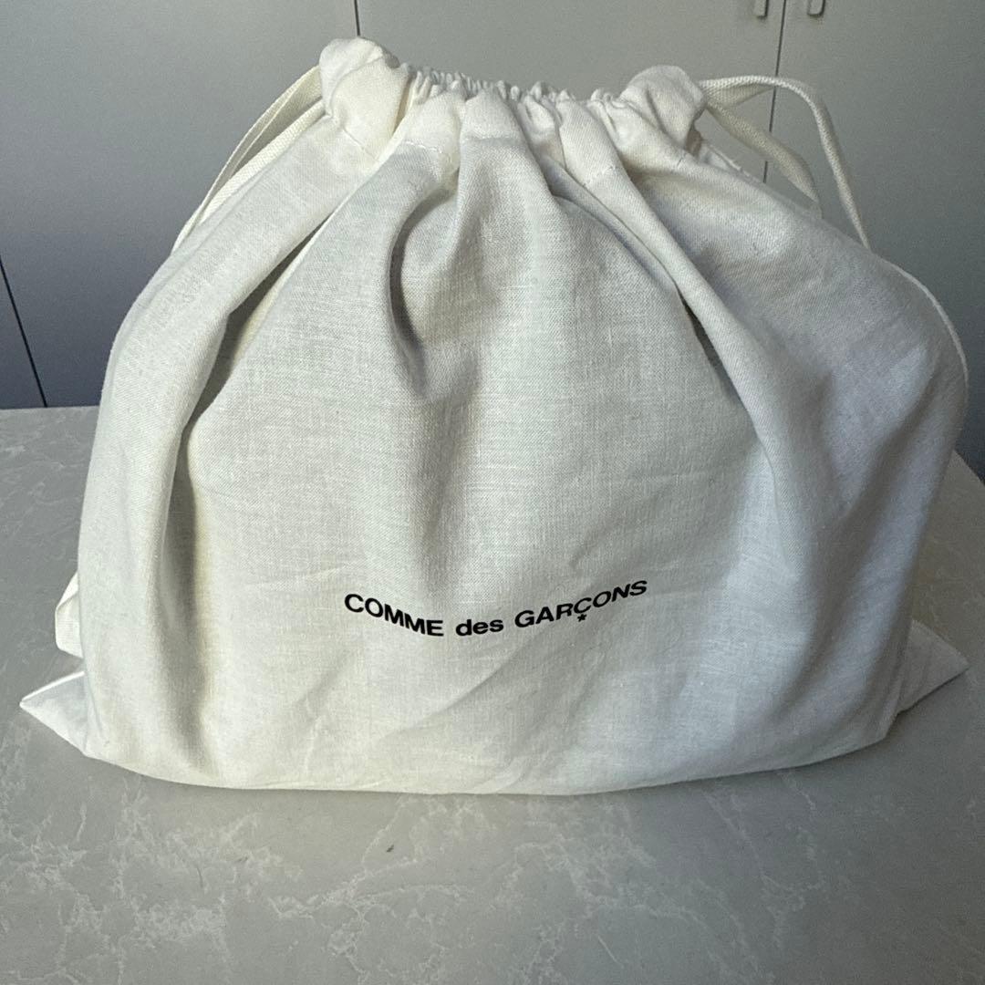 コムデギャルソン　スタッズディテール トップハンドルバッグ