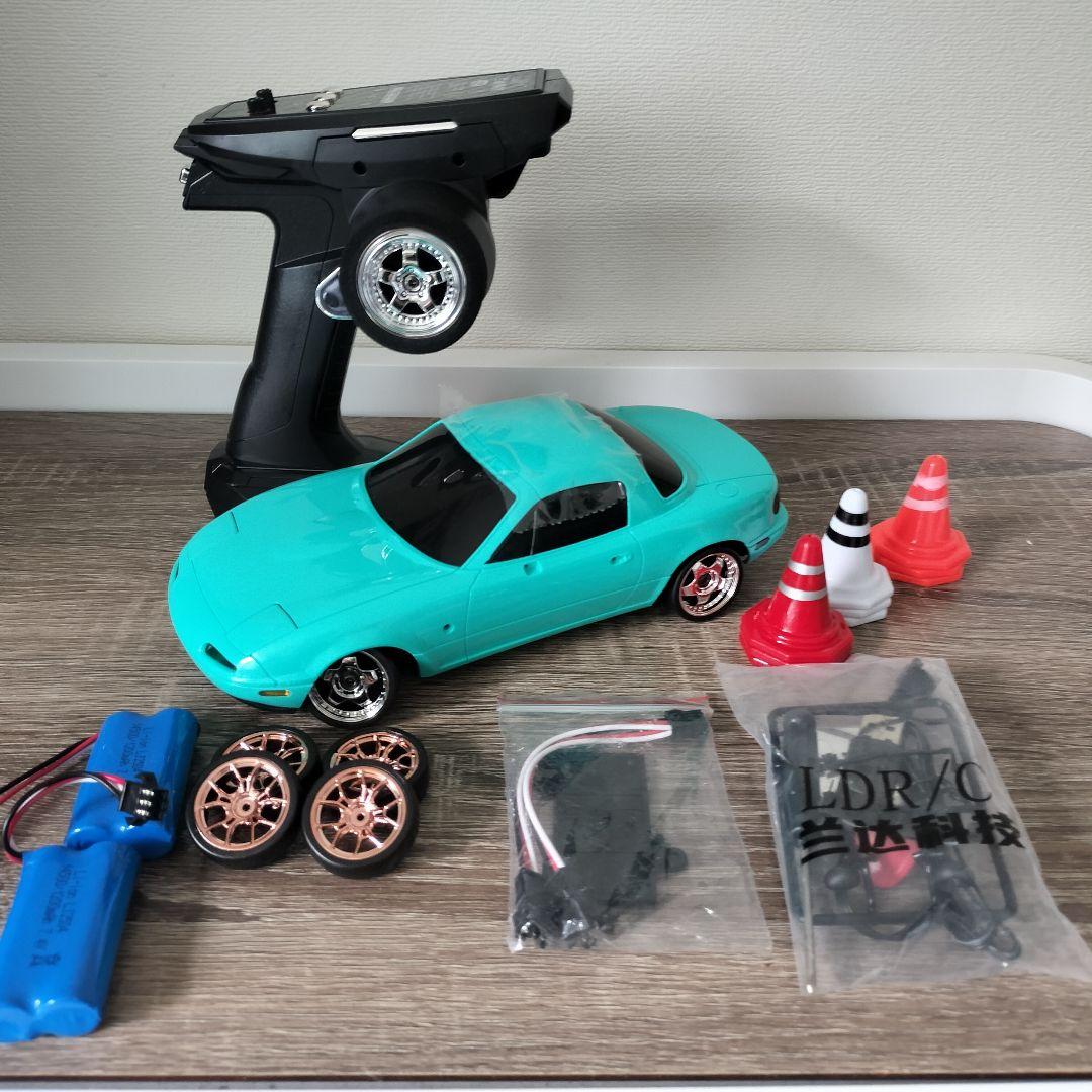 ラス1ドリフト ラジコン 1/18 マツダ MX5 NC6 NC8 ロードスター