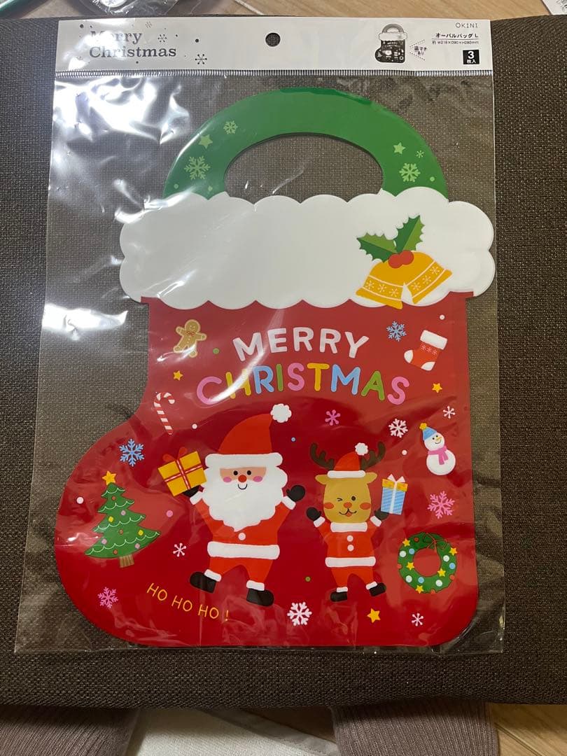 クリスマスラッピング袋