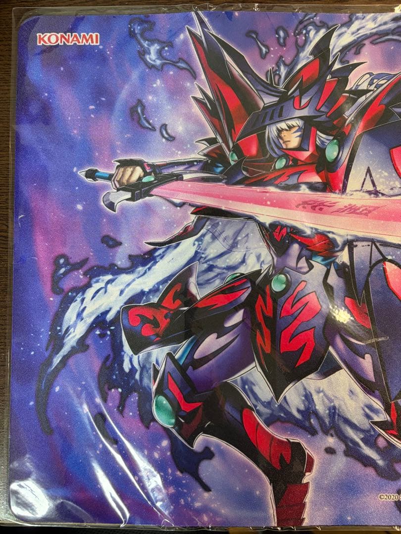 遊戯王 黒炎の剣士－ブラック・フレア・ソードマン－ プレイマット 新品 海外限定