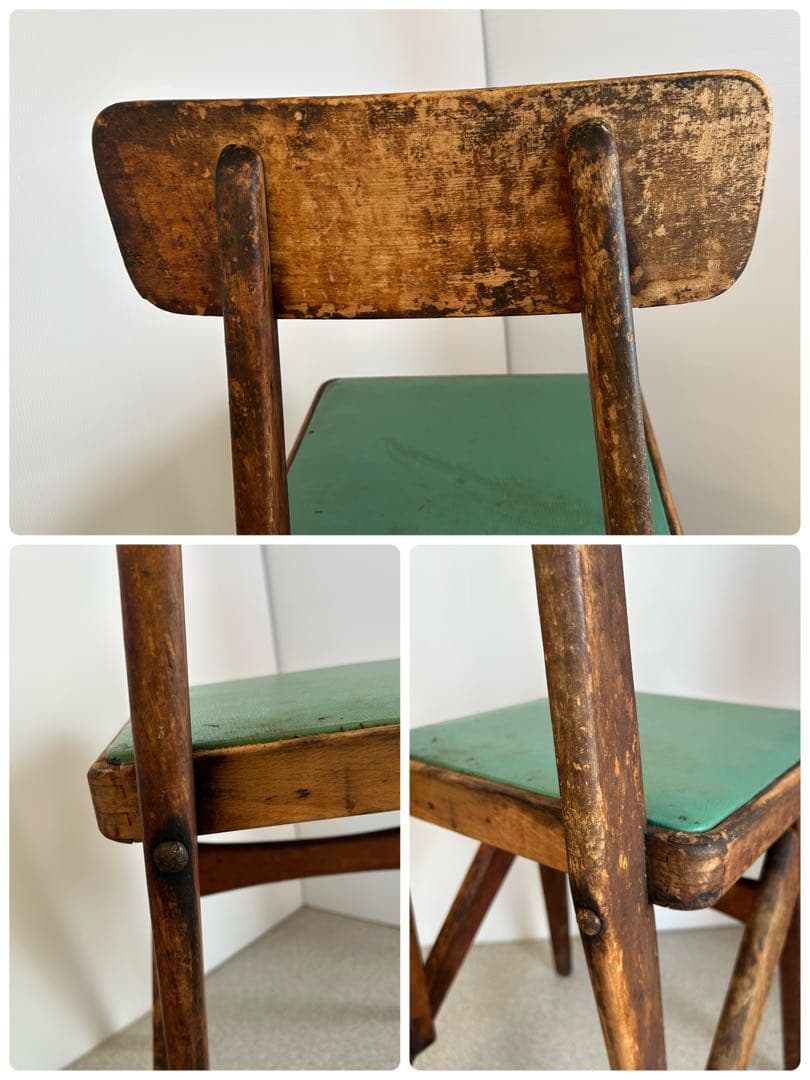 オールドマルニ　MARUNI②デルタチェア①ヴィンテージ　アンティーク　レトロ