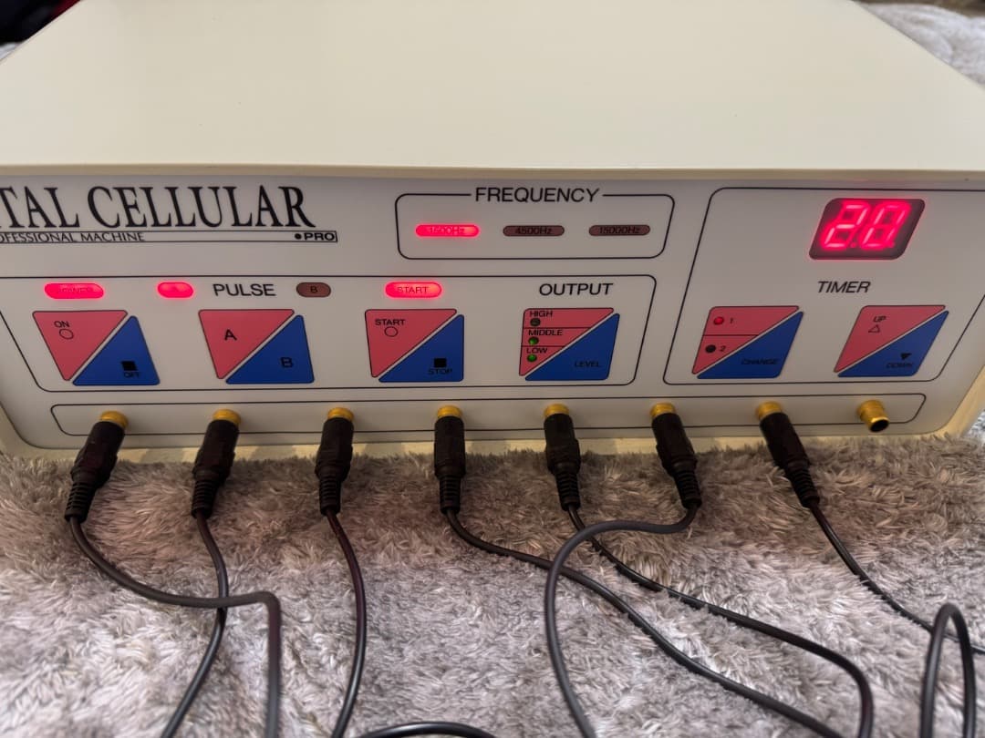 バイオニックセルサーと布マスク3枚　業務用美容機器　シェレーヌ社