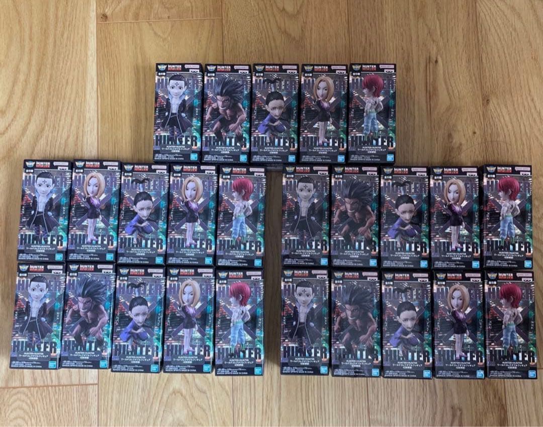ハンターハンター ワールドコレクタブルフィギュア　25点