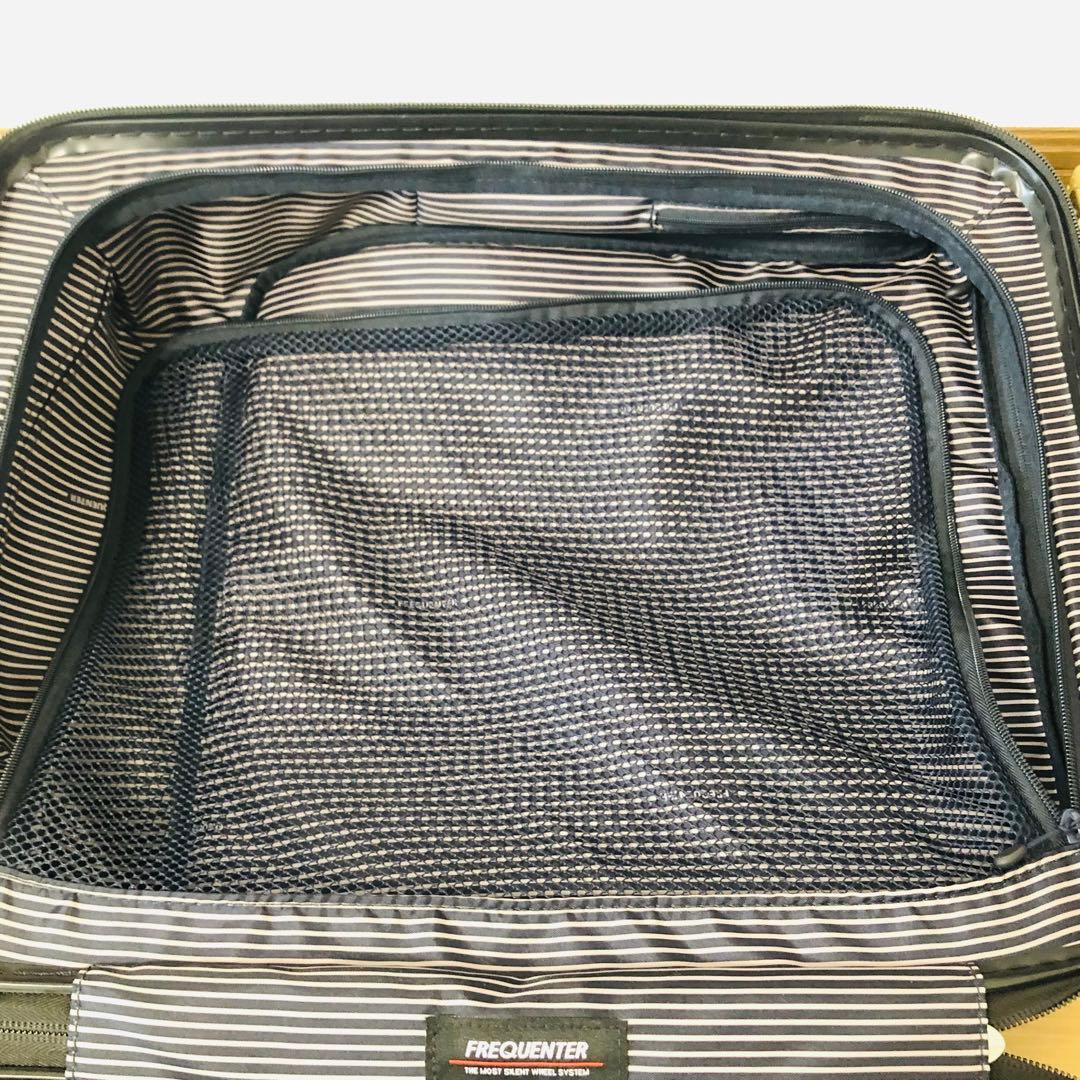 【極美品】FREQUENTER フリクエンター スーツケース 34L 1-216