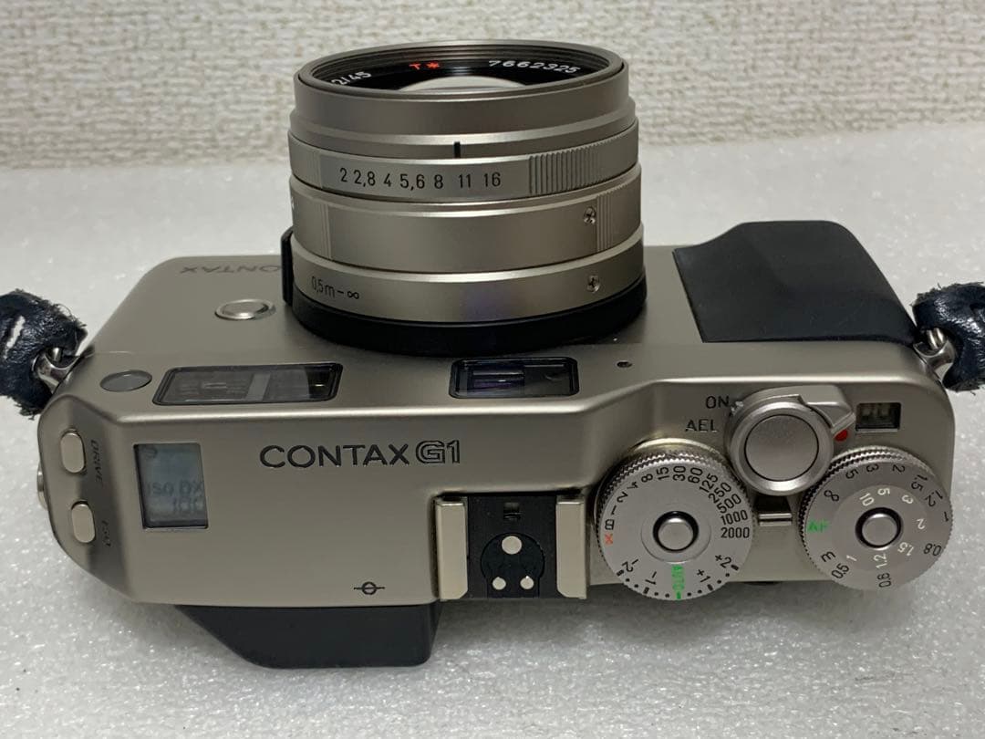 CONTAX G1 Planar 2 45 フード付き