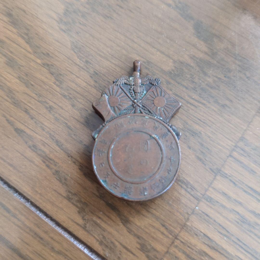 希少　日露戦争時　コンパス　方位磁針