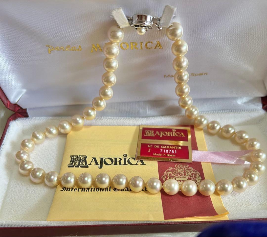 ひろ K18 18金 ダイヤ ネックレス プラチナ Pt 本真珠指輪