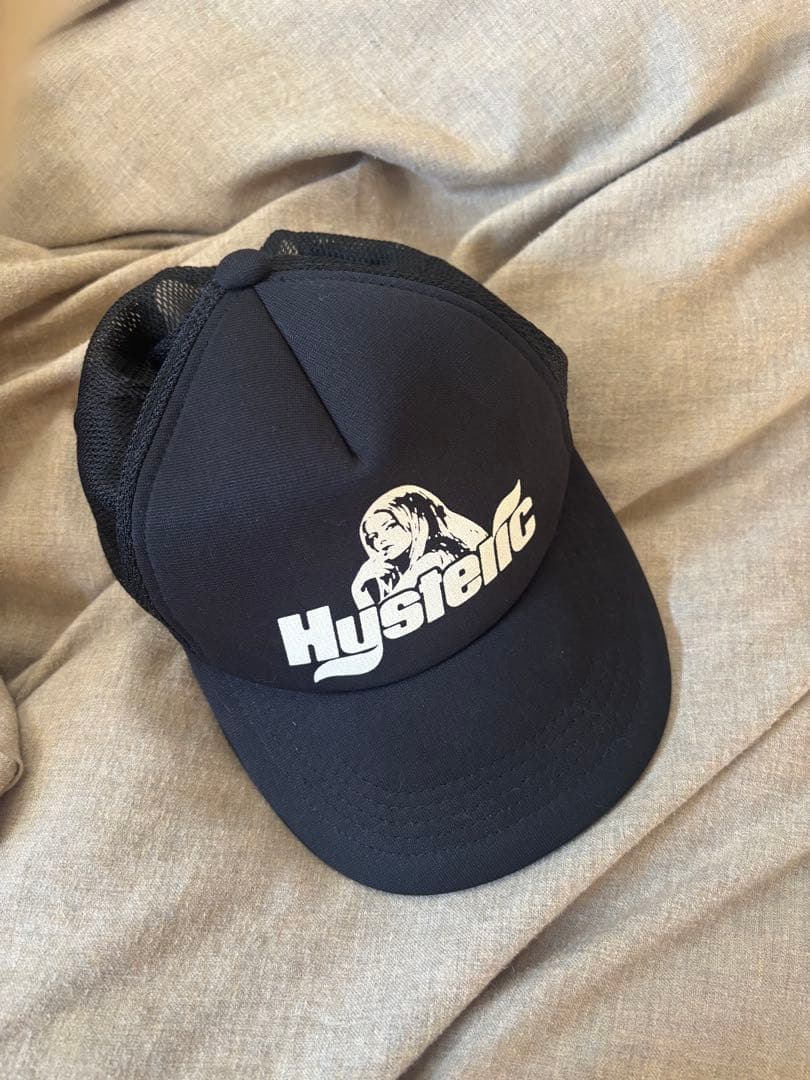 Hysteric Glamour ブラックキャップ FREE メッシュキャップ