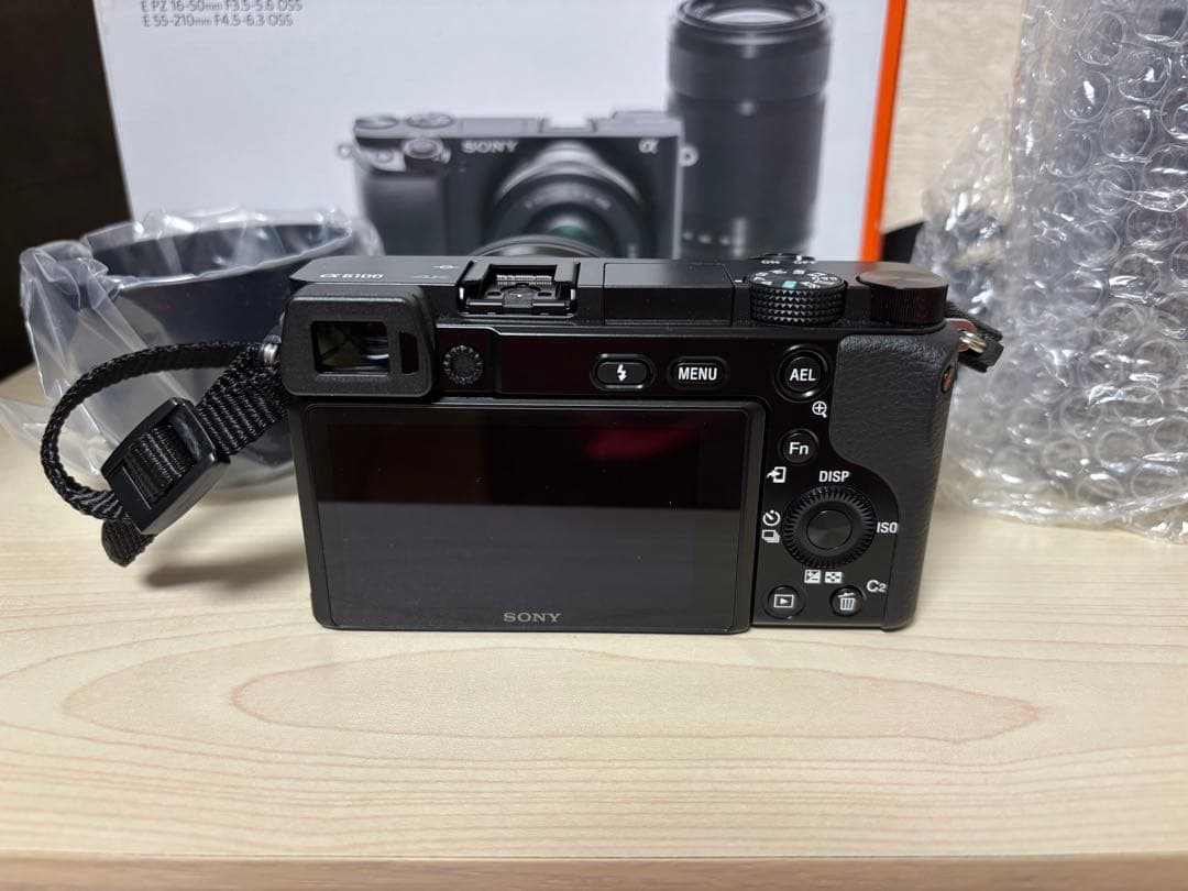 最終値下げ　「極美品」SONY α6100 Wズームレンズキット