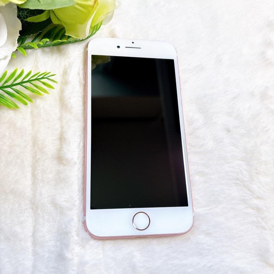 美品動作確認初期化済みApple iPhone7ローズゴールド128GBドコモ