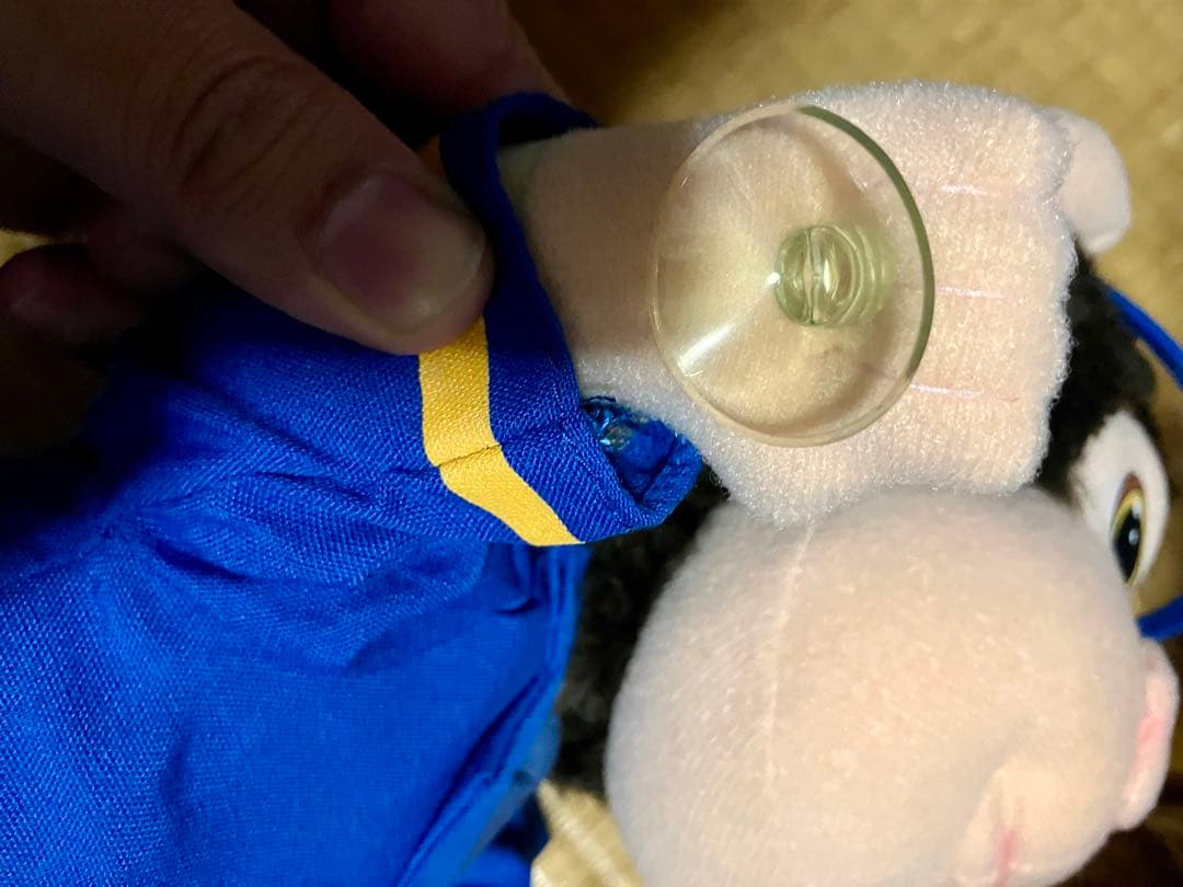 レア 非売品　おさる ぬいぐるみ ペア 昭和レトロ風　ホブソンズ　デッドストック