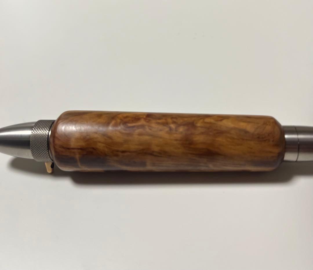 木軸ボールペン　屋久杉　金蘭杢　パトリオット 新春セール