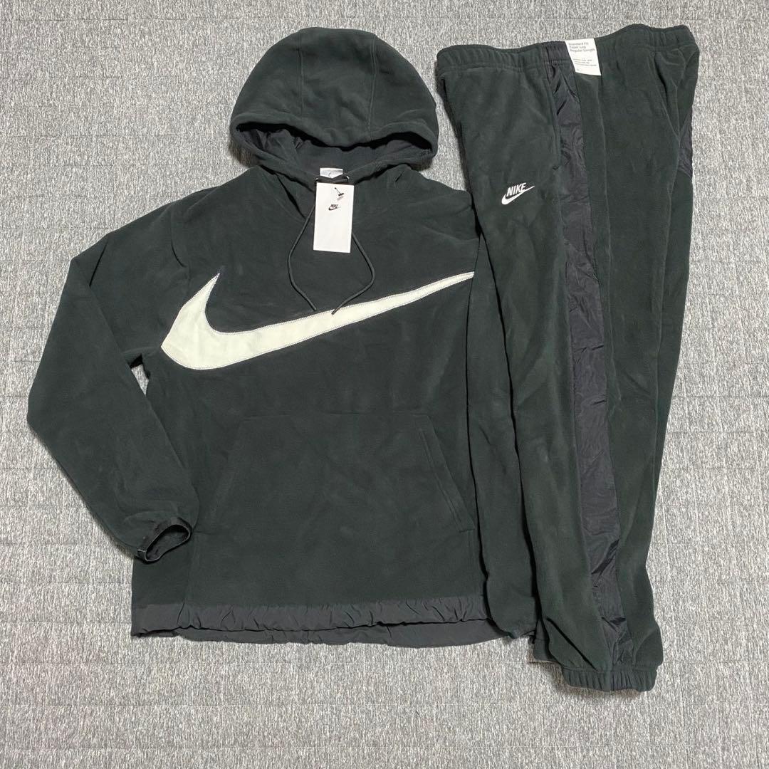 ナイキ フリースパーカー フリースパンツ XL 上下セットアップ