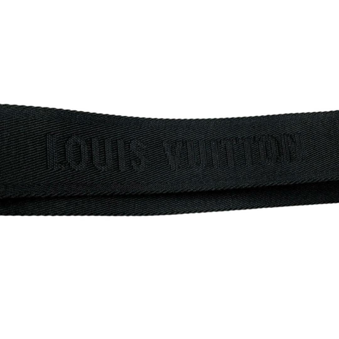 極美品✨LOUIS VUITTON ショルダーストラップ　ブラック　グリーン
