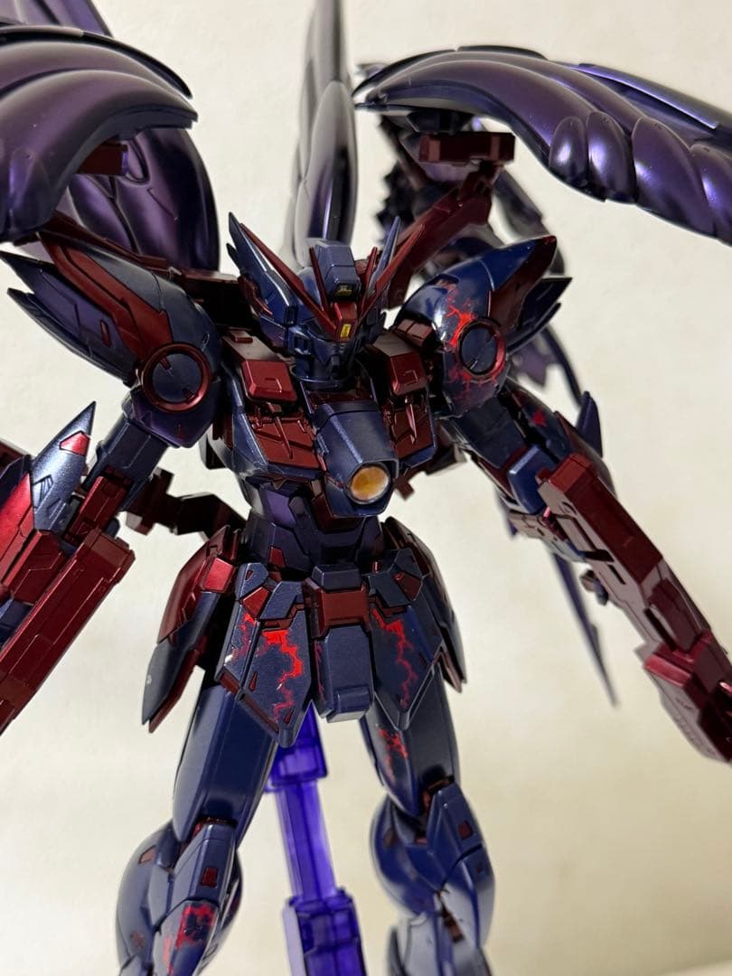 【完成品】MG ウイングガンダムゼロEW ver.Kaスノーホワイトプレリュード