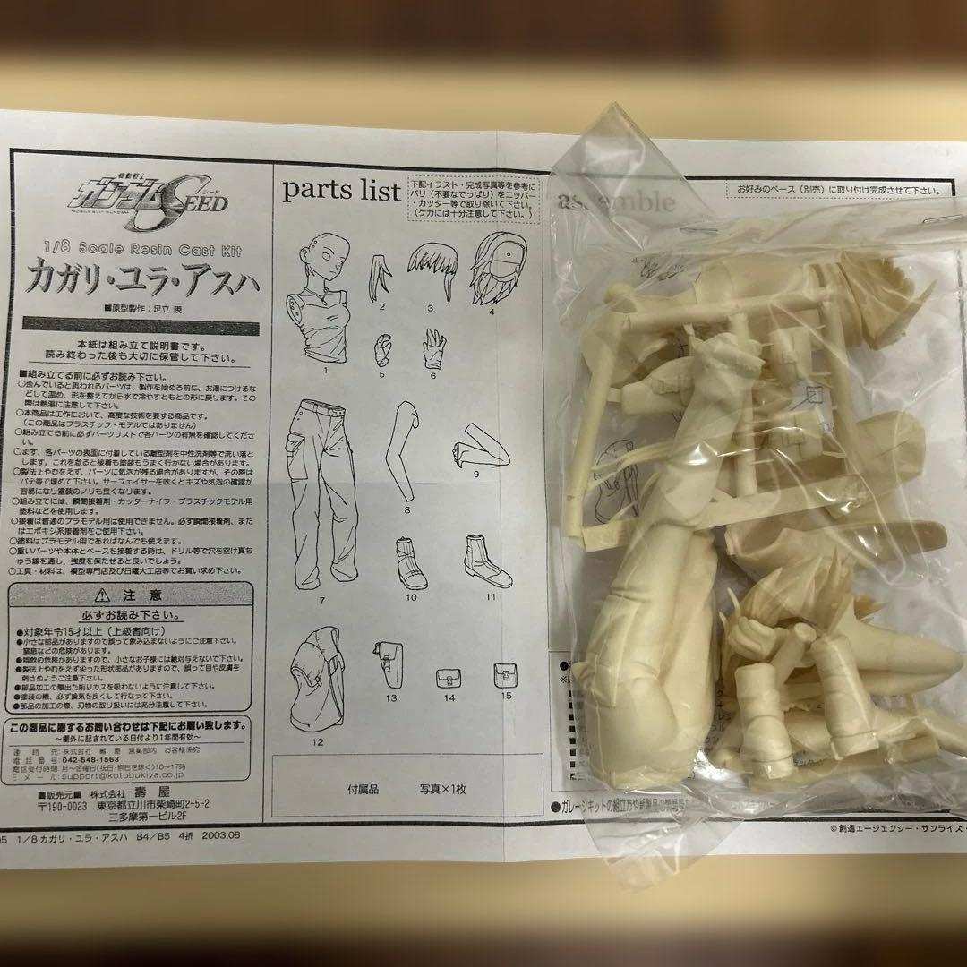 ガンダムSEED 1/8 カガリ·ユラ·アスハ ガレージキット イベント限定