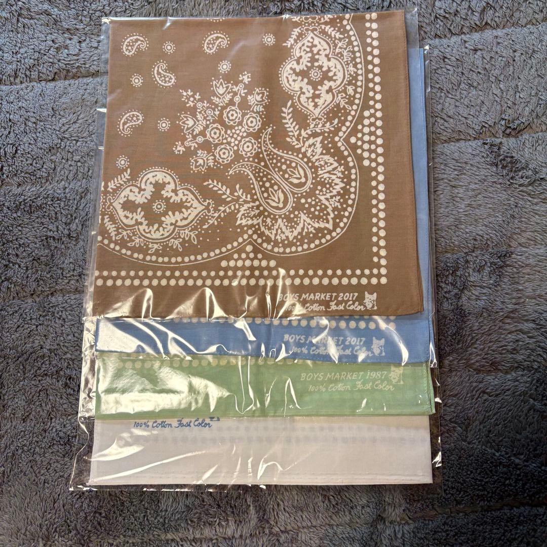 Boys Market バンダナセット