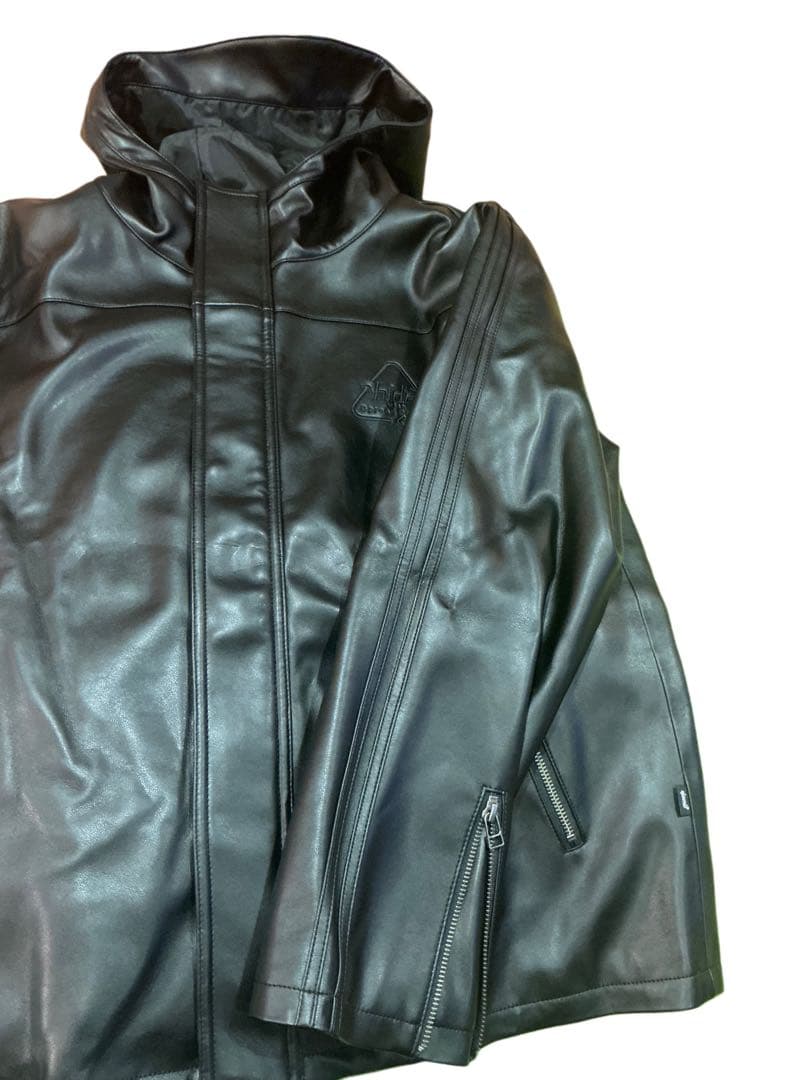 【稀少】hide×glumb LeatherLineParka 新品