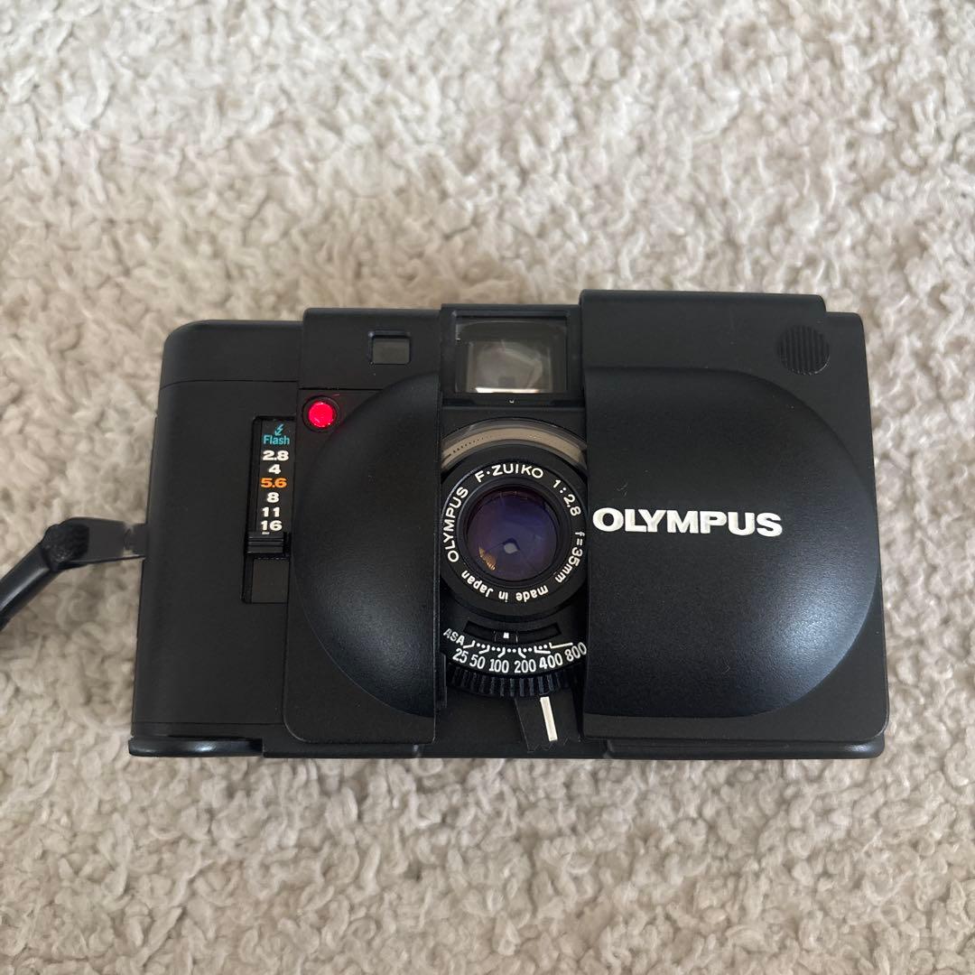 【希少美品】OLYMPUS XAフィルムカメラ 動作確認済み