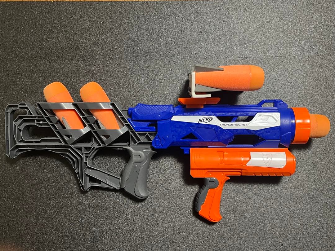 ナーフ サンダーブラスト ThunderBlast ＆ミサイルホルダー セット