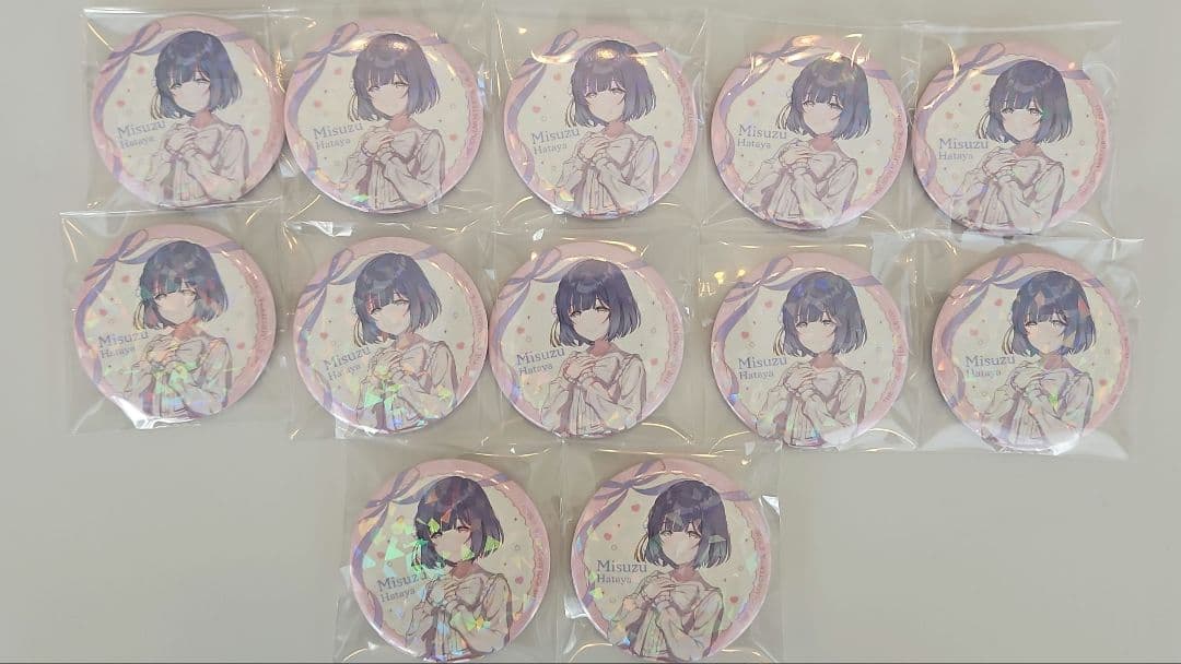 秦谷美鈴 109 缶バッジ 12点