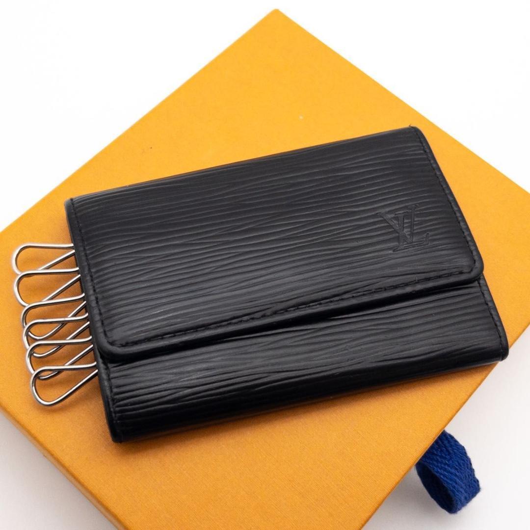 【極美品】ルイヴィトン　ミュルティクレ6 エピ　キーケース　黒　ノワール