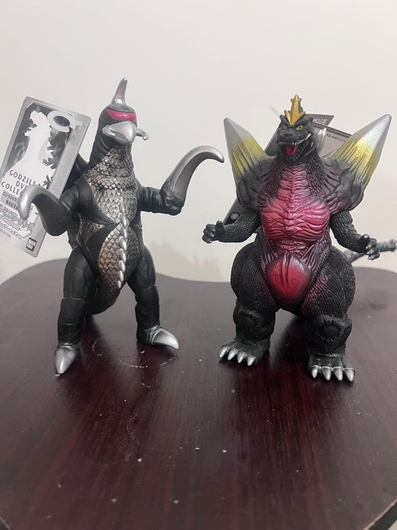【超希少】DVD付録 100体限定ソフビ ガイガン＆スペースゴジラ 2体セット