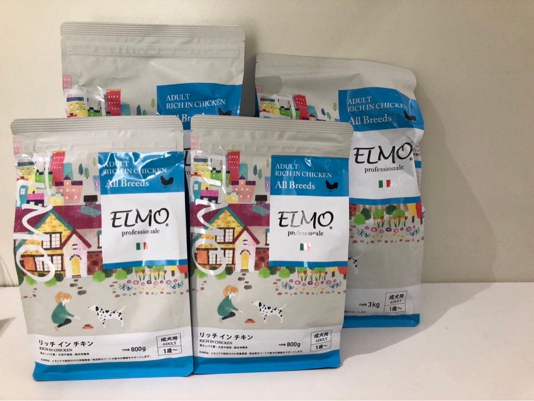 ELMO リッチインチキン　3kg×2袋+800g×2袋セット