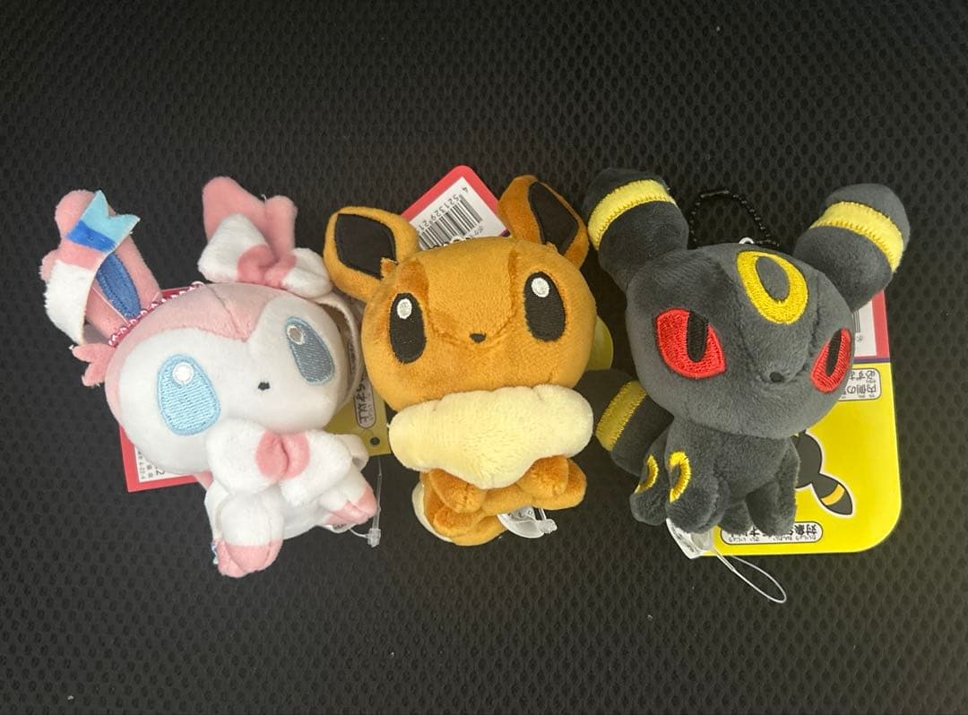 もっちりマスコット ポケモンドールズ　 イーブイズ 3点セット