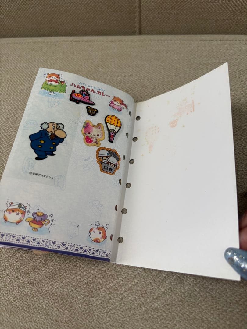 平成レトロ　シールブック　シール帳　ハムスター　当時品　クーリア