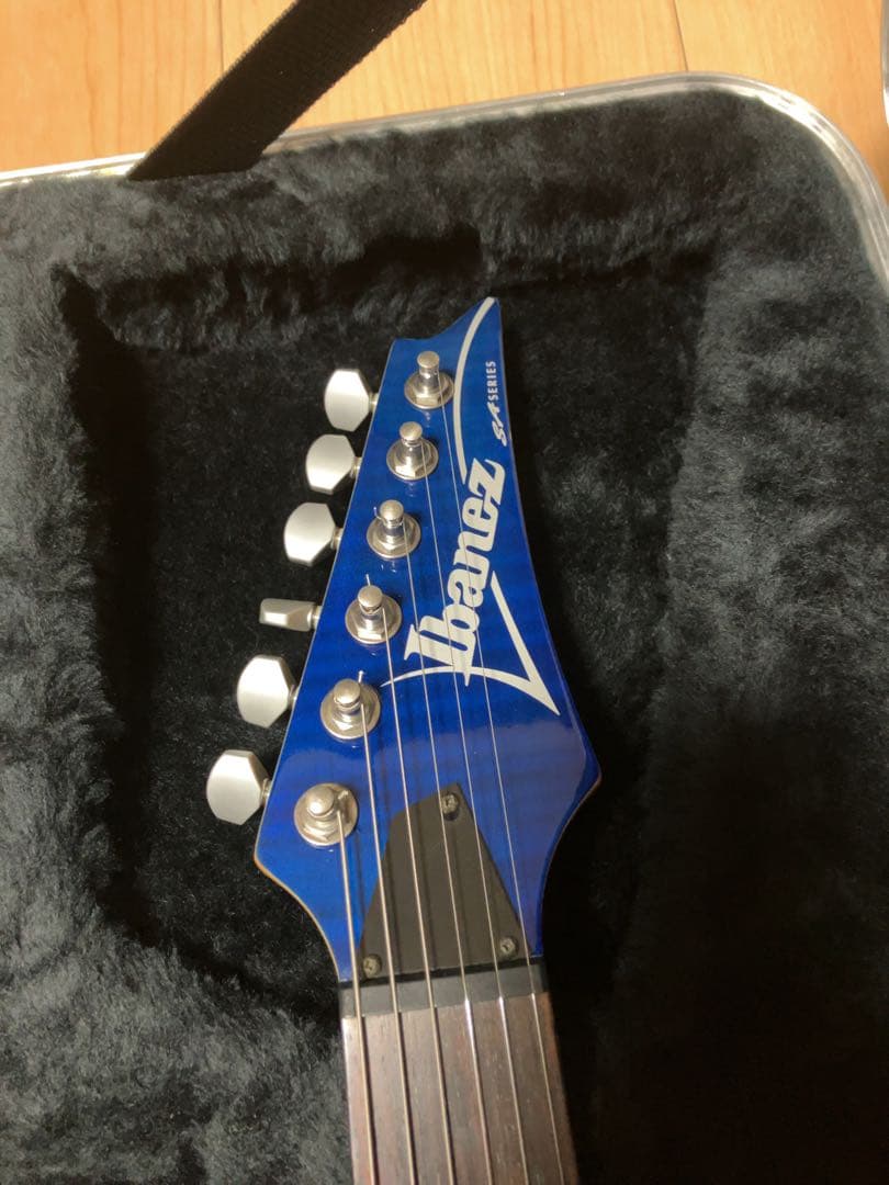 ギター Ibanez SA220FM Bright Blue