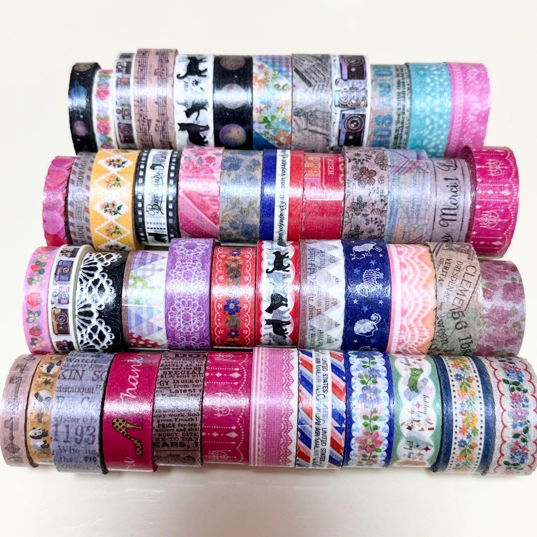 ナミナミマスキングテープ 48本セット 中古