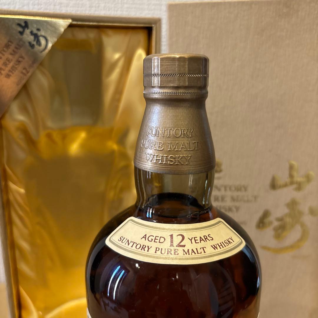 サントリーピュアモルトウイスキー 山崎12年　1000ml 箱付　未開封（2）