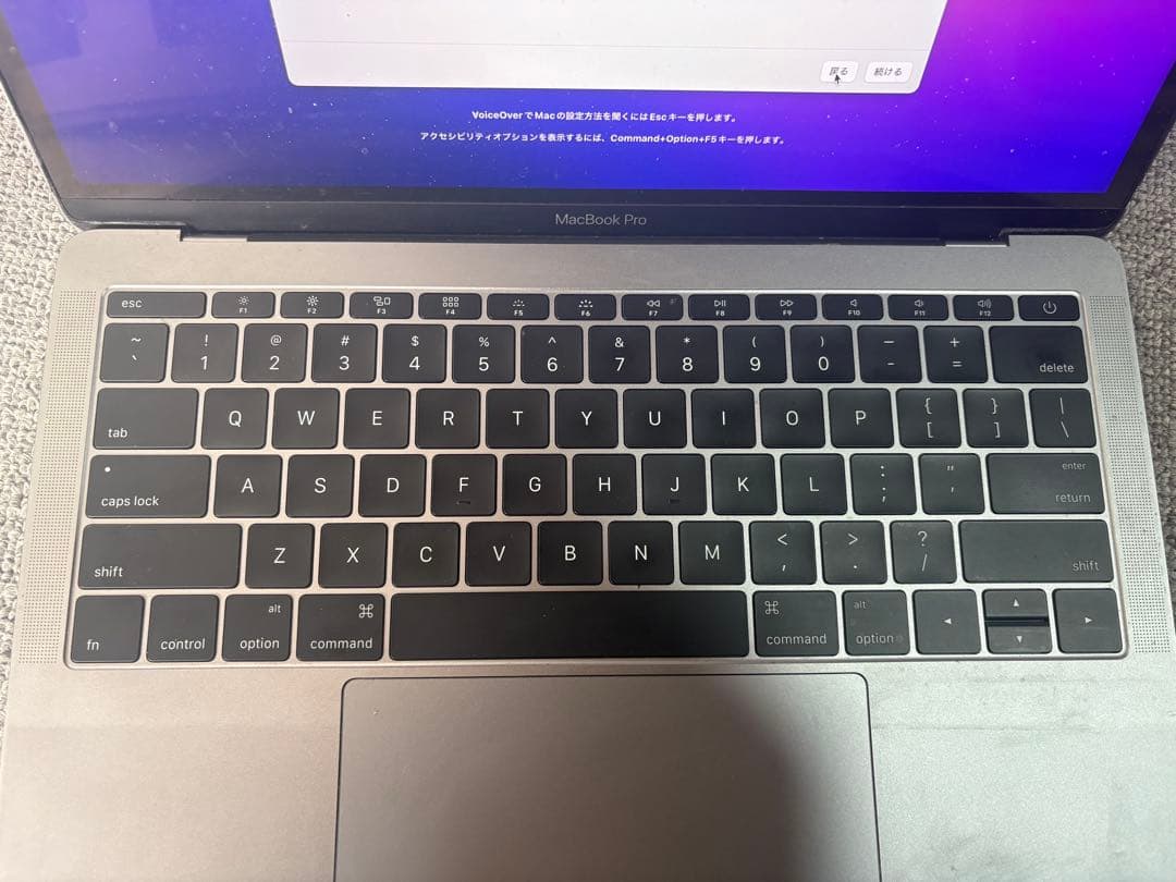 Mac Book Pro 2016 13インチ　中古品　動作品　本体のみ