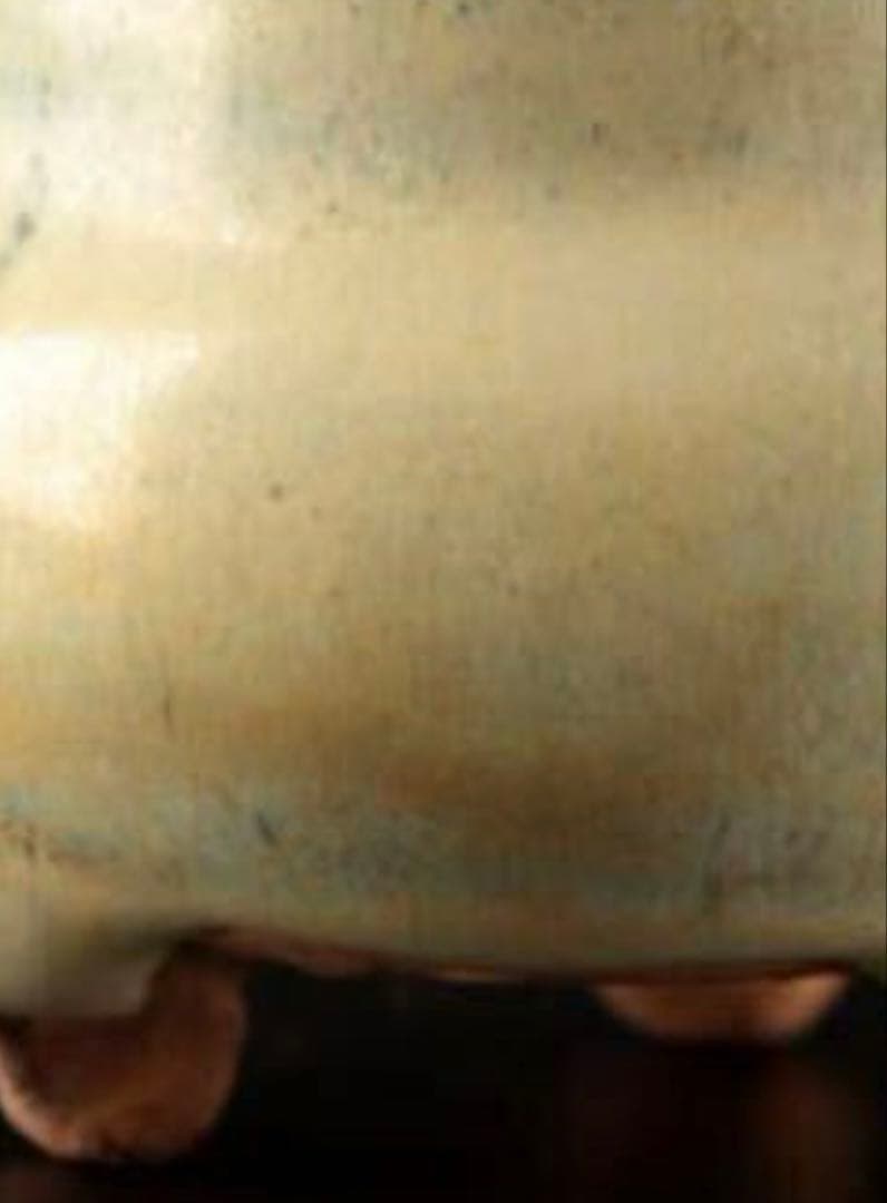 元時代　月白釉　鈞窯　香炉　中国　古美術　貴重