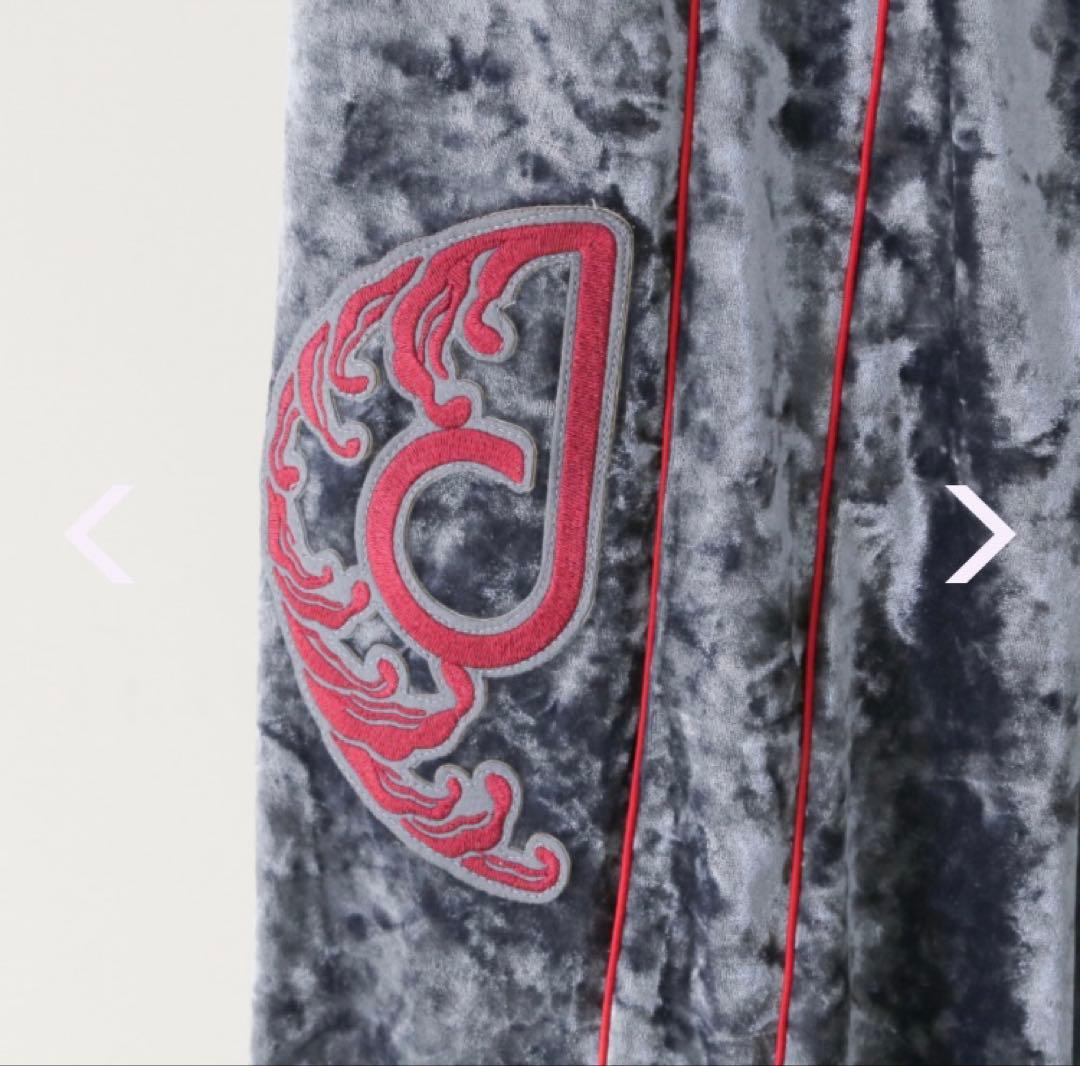 龍宮城　ベロア　上下セット　ジャケット　パンツ　dp