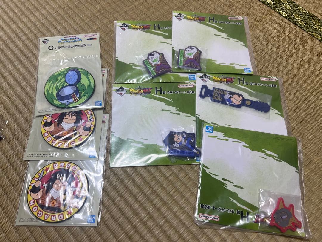 DRAGON BALL 一番くじ　フィギュア　全6種コンプ＋ステッカーセット