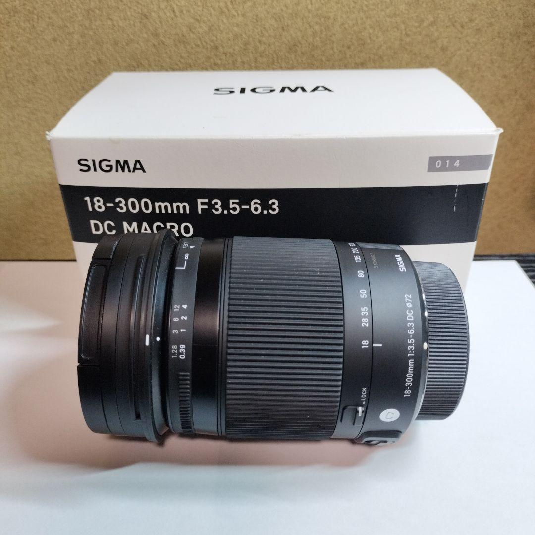 レンズ(ズーム) SIGMA 18-300mm F3.5-6.3 DC MACRO HSM