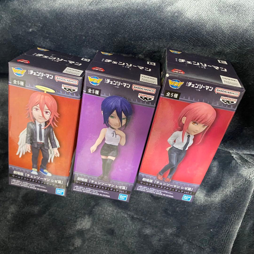 新品【劇場版チェンソーマン】ワールドコレクタブルフィギュア（3種セット）