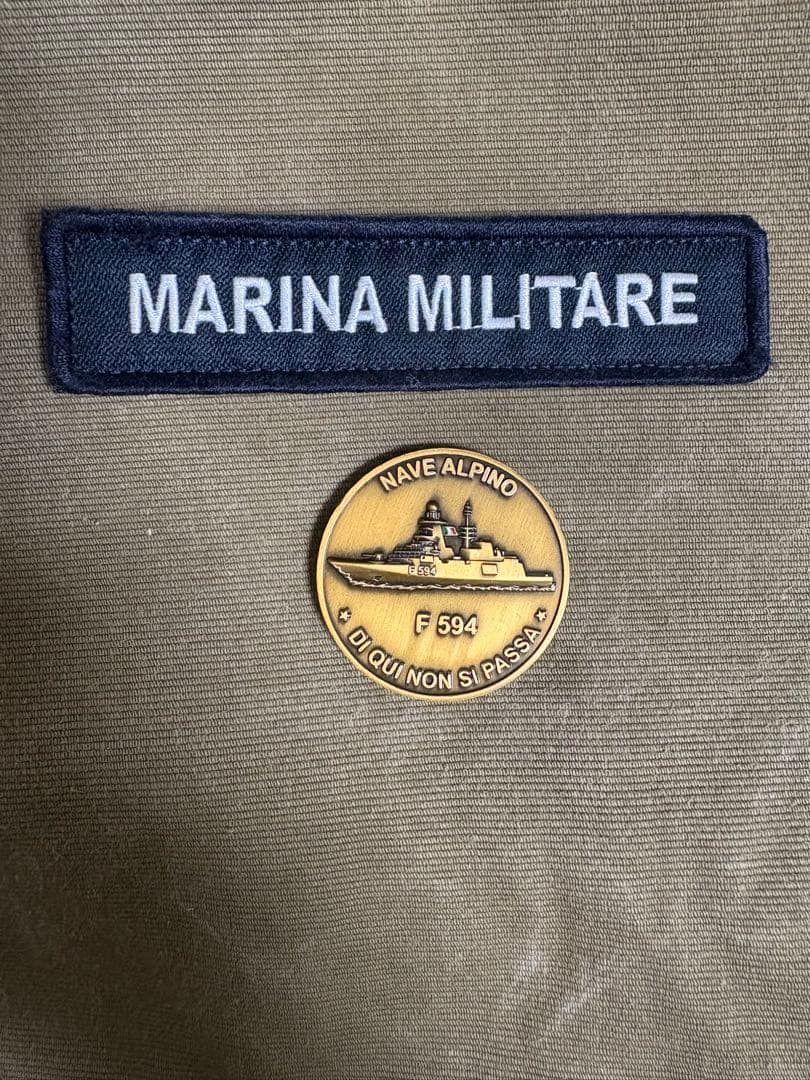イタリア海軍 ALPINO F 594 チャレンジ 識別パッチ