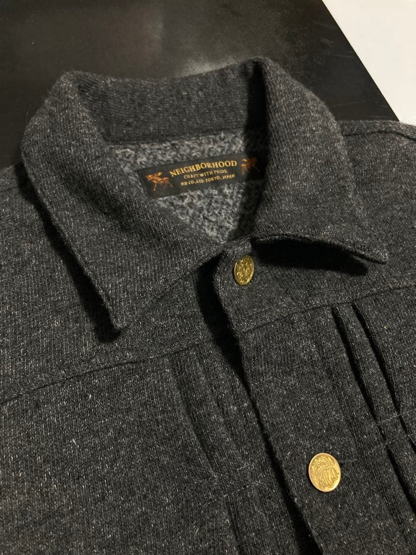 アキラNEIGHBORHOOD 15ss stock man wool