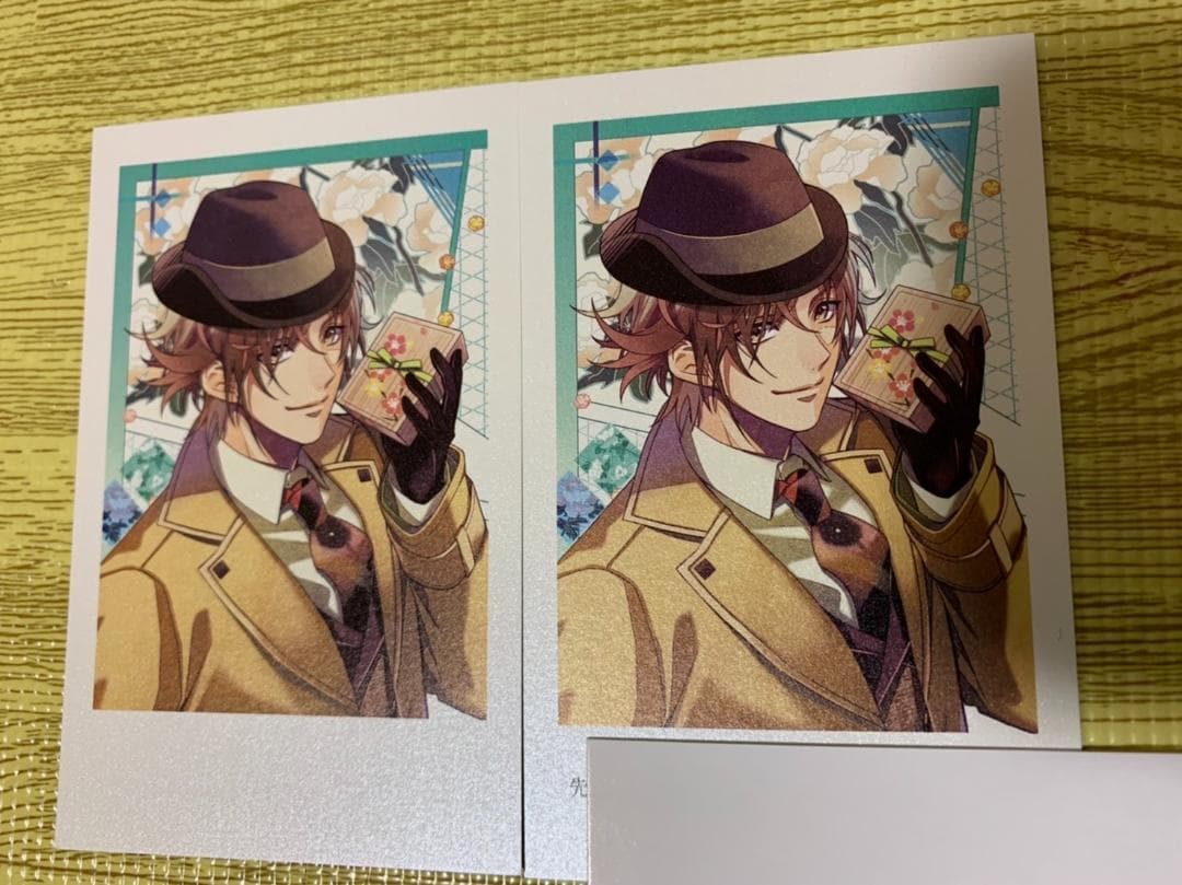 101P⑥【オトメイトストア　ハイカラ流星組　賢　ブラックデー　フォトカード